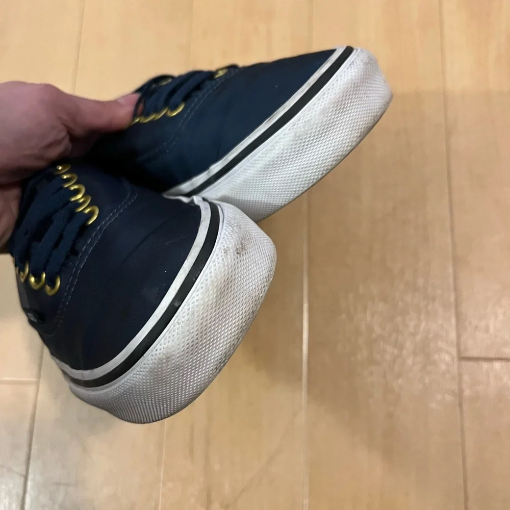 Vans Era SB Skateboarding Navy Skate Shoes Gold Hardware Lace - Picture 4 of 10